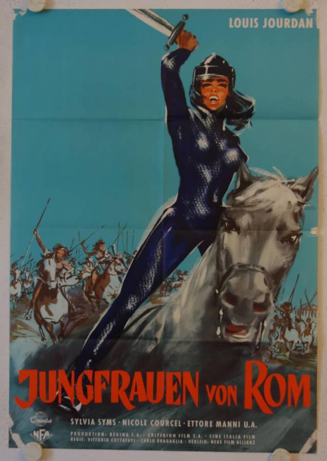 Amazons of Rome original release german movie poster